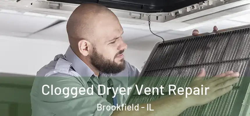  Clogged Dryer Vent Repair Brookfield - IL